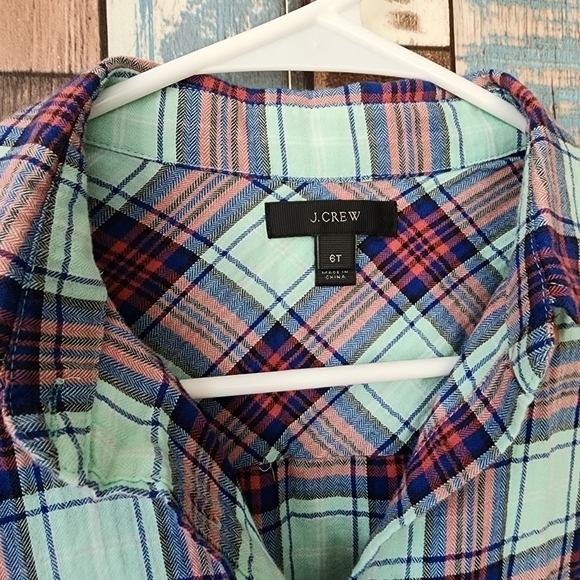 J. Crew Plaid Button Down - Picture 3 of 3